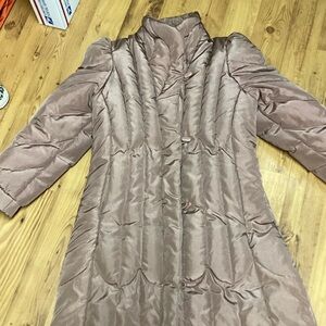 Gorgeous vintage full length down winter coat size M